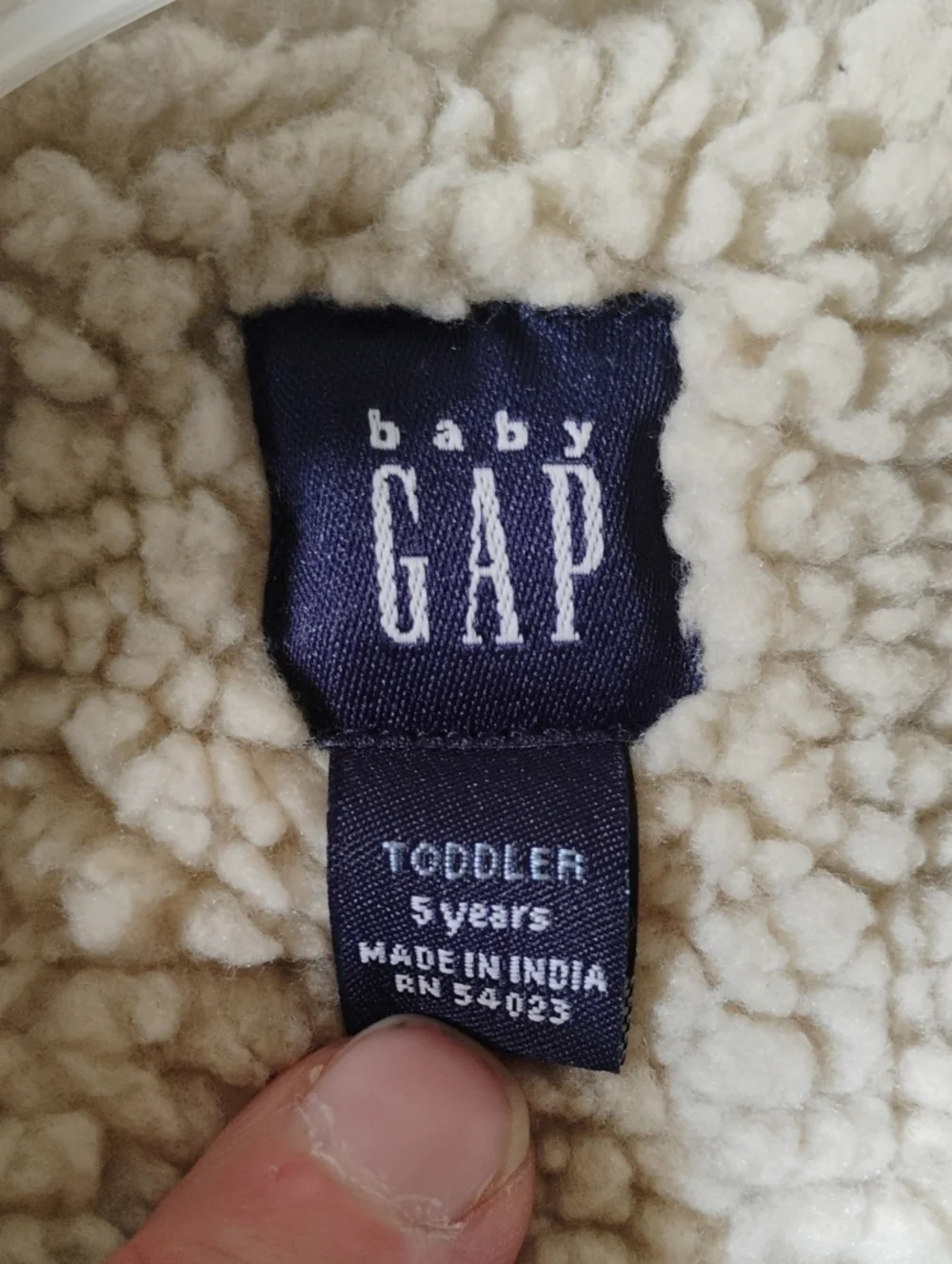 GAP Red and Black Plaid Hooded Pea Coat Heavy With Sheepskin Look Lining Sz 5T